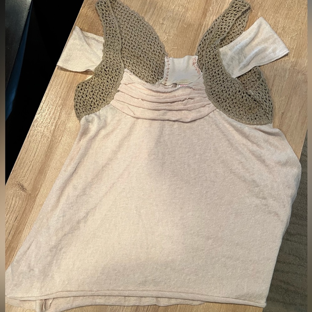 Free People Women’s Knit Off Shoulder Top - S/P